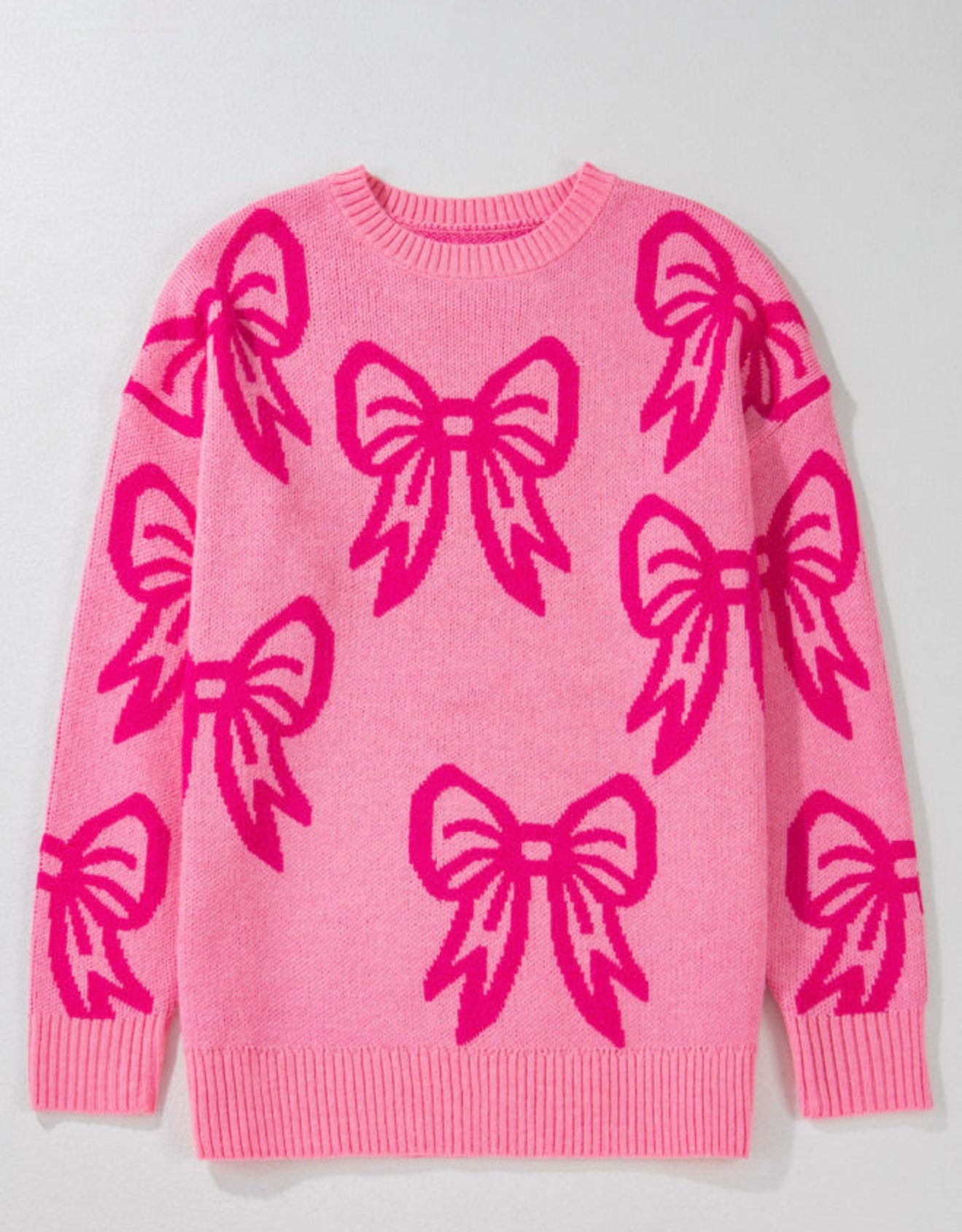 Bow Oversized sweater (cutest)