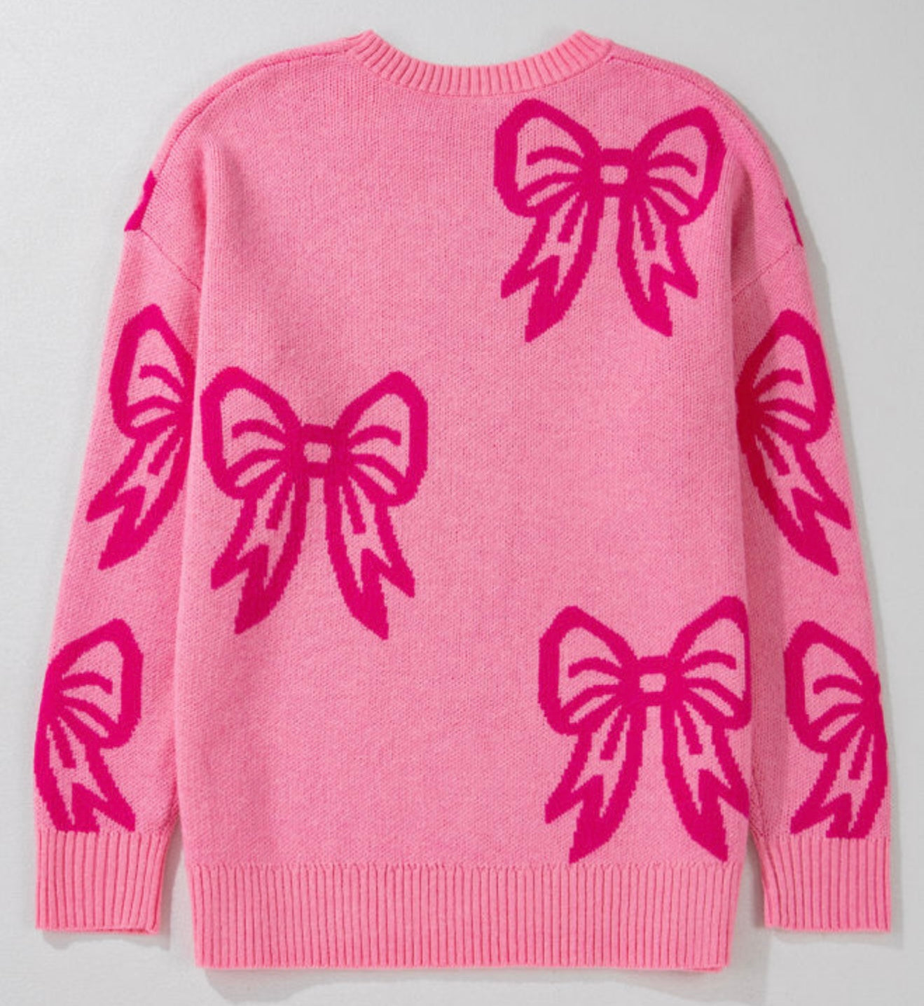 Bow Oversized sweater (cutest)