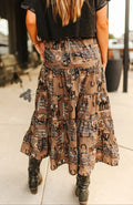 Rancho Days Midi Skirt
